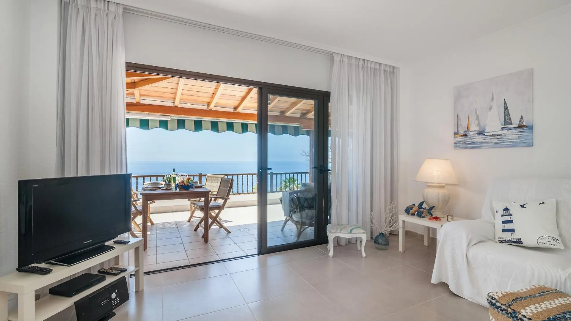 Apartment Caramello - Ac, Cliffs & Ocean View, Fibre Net, Garage, Tv Channels Acantilado de los Gigantes Spain